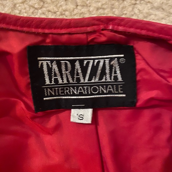 Red Leather Jacket - Picture 4 of 6